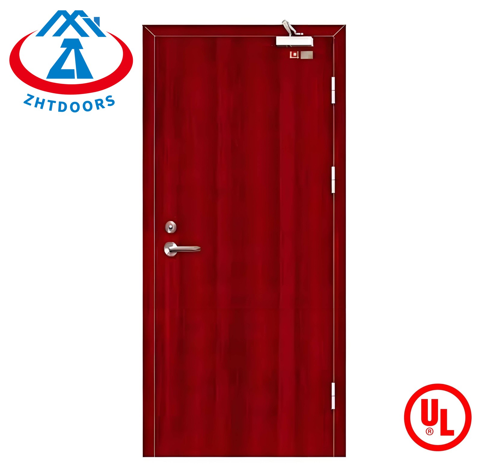 product-Zhongtai-Wholesale Preferential Prices 30 Minute UL Approved Thermal Break Steel Security Fi