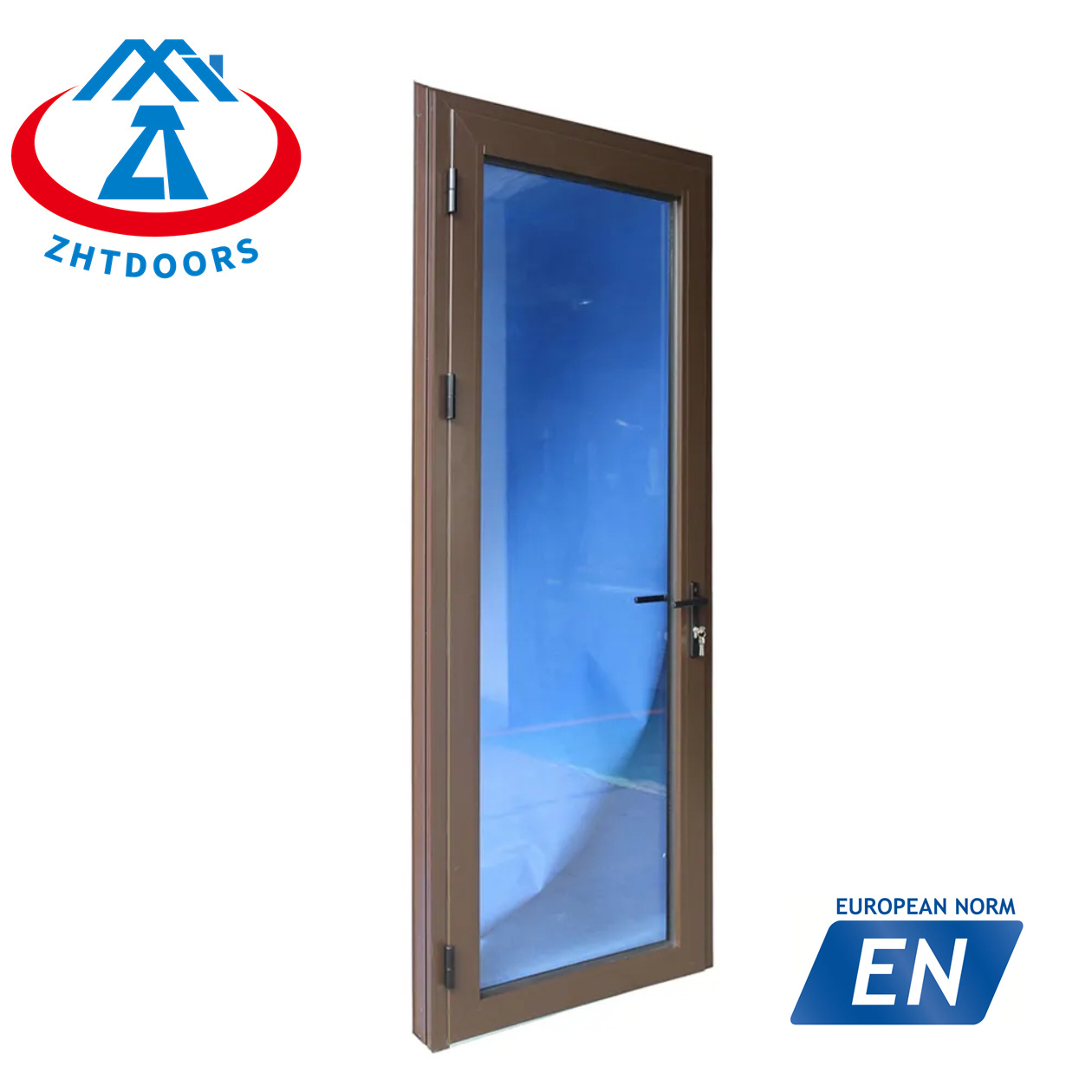 Beautiful and elegant EN approve interior bedroom apartment fire rated glass doors 30 minute