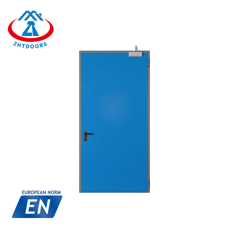 Weather resistance fire emergency exit exterior door EN standard 3 hours