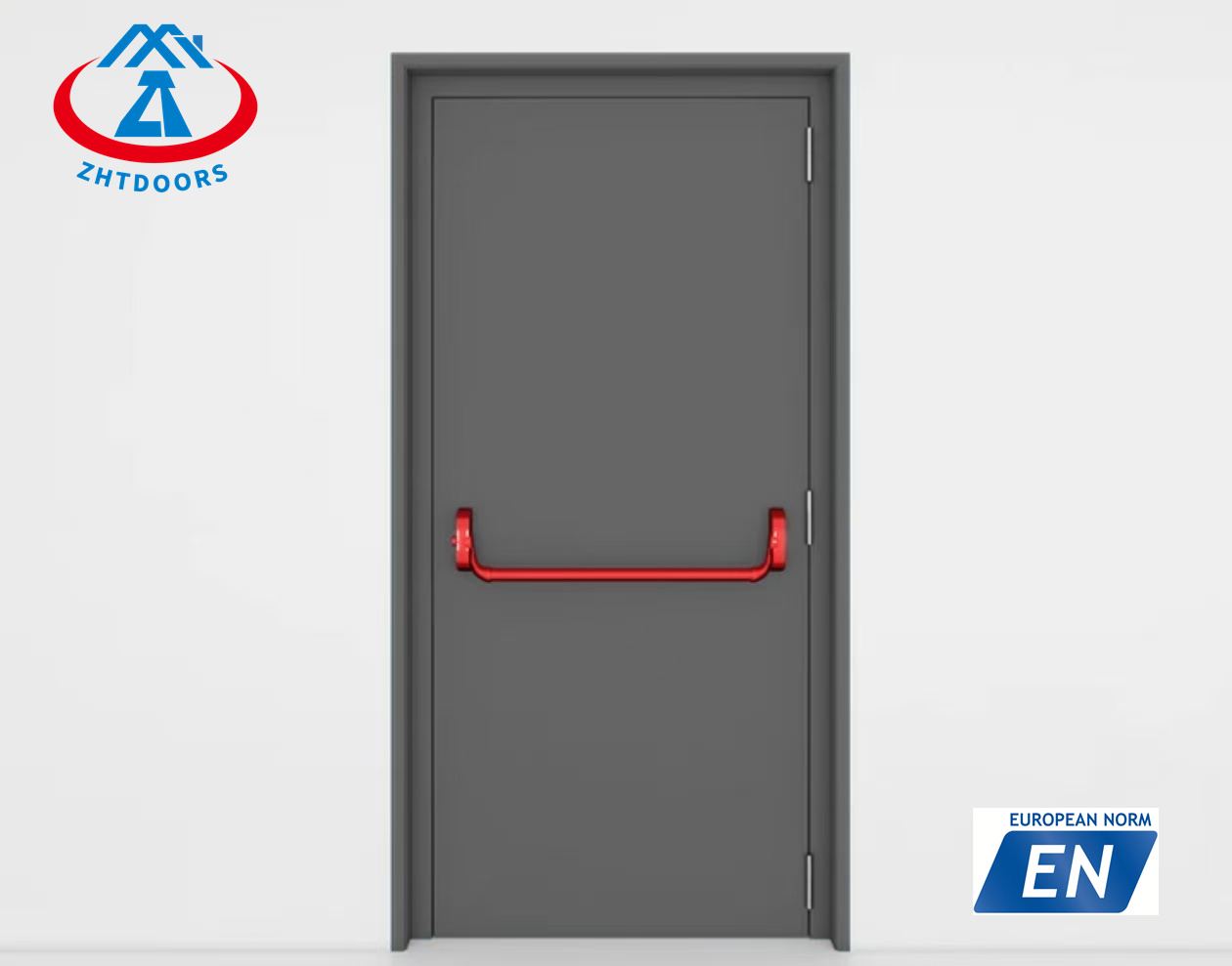 Factory most popular 30 min steel metal fire doors EN standard