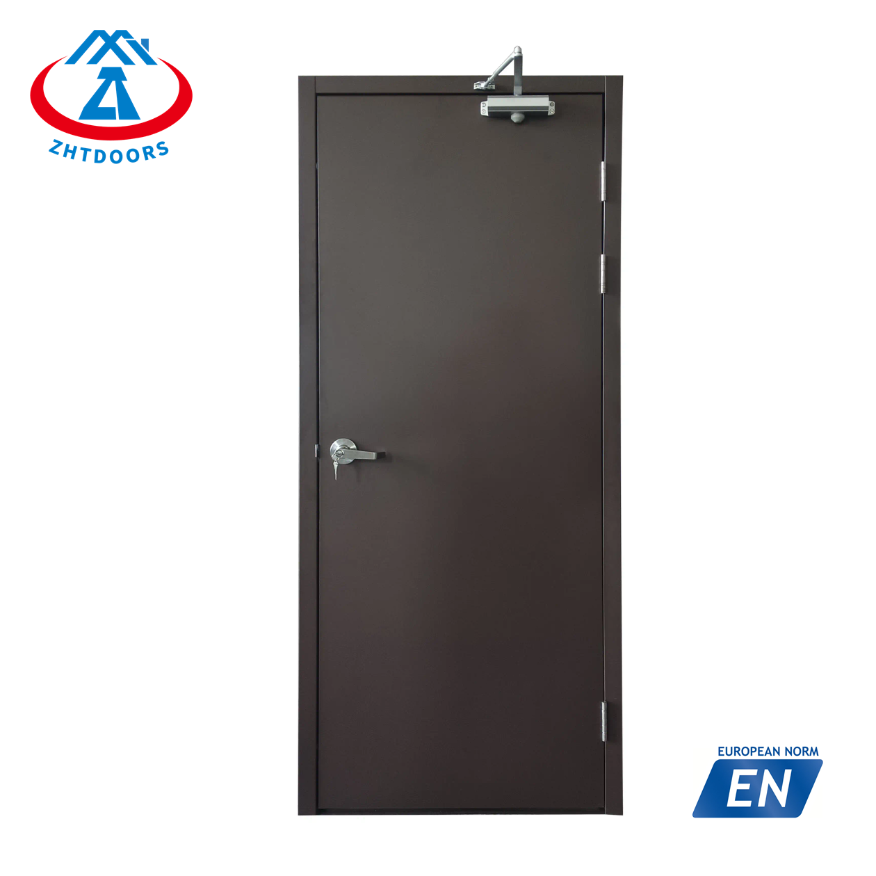 product-Zhongtai-Common styles soundproof fire escape doors EN standard 120 minutes-img