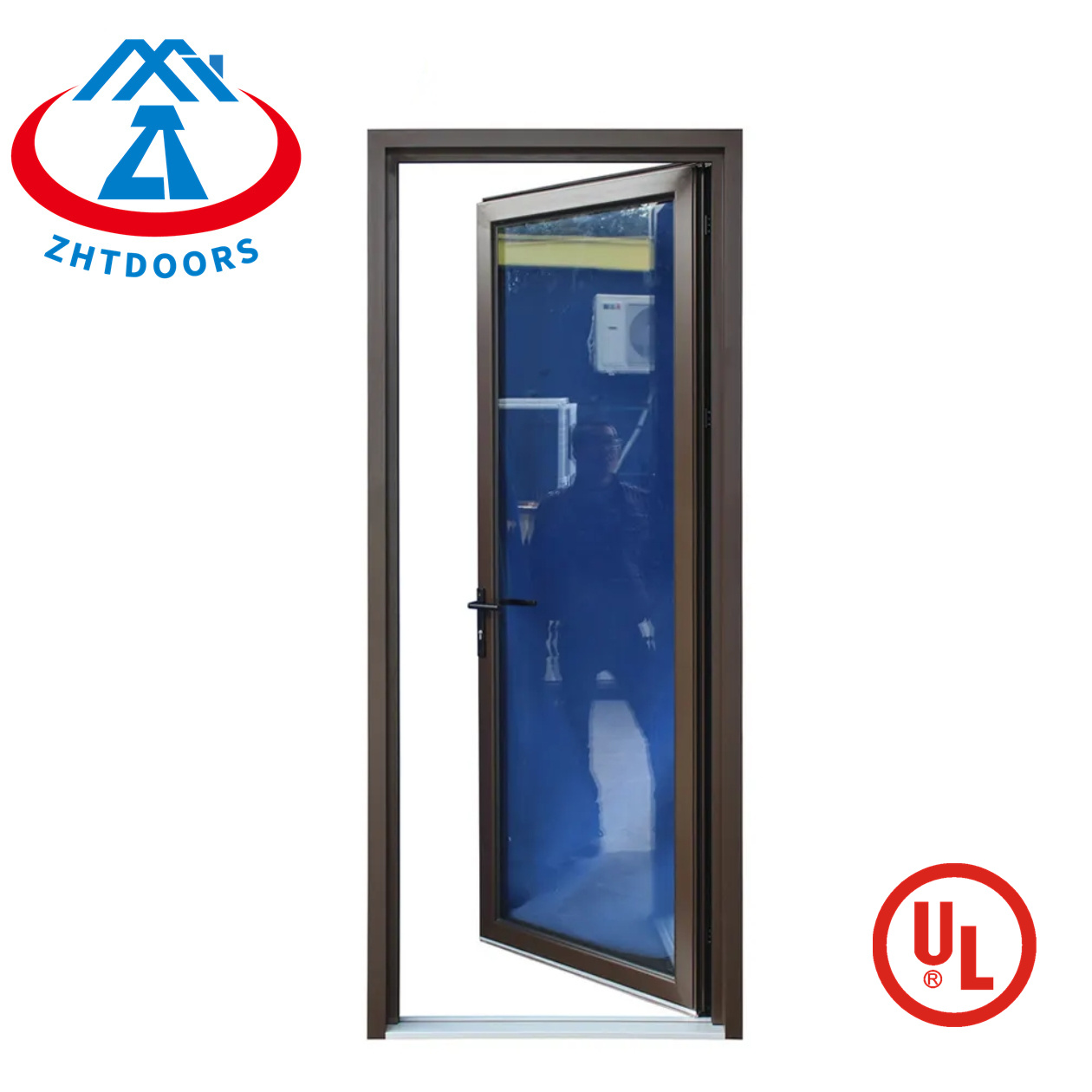 Top factory fiber glass doors ul listed fire rated 3 hours