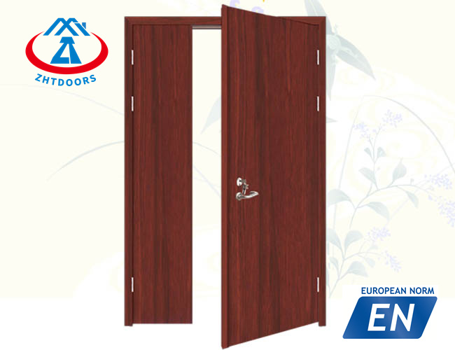 product-Zhongtai-Fire rated commercial solid core wood doors EN approve 60 minute-img
