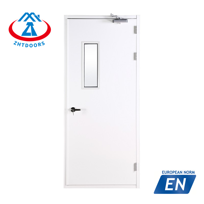 Modern style 30 minutes EN standard fireproof steel door for commercial use