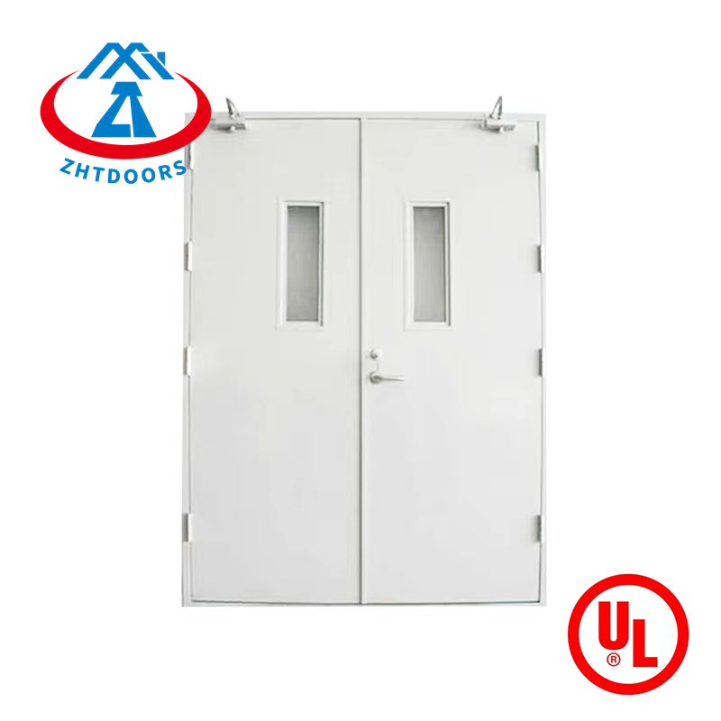Top quality UL approve 180 minutes exterior door fire rated with security lock
