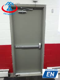 Hot selling high quality EN standard 60 minute fireproof steel door
