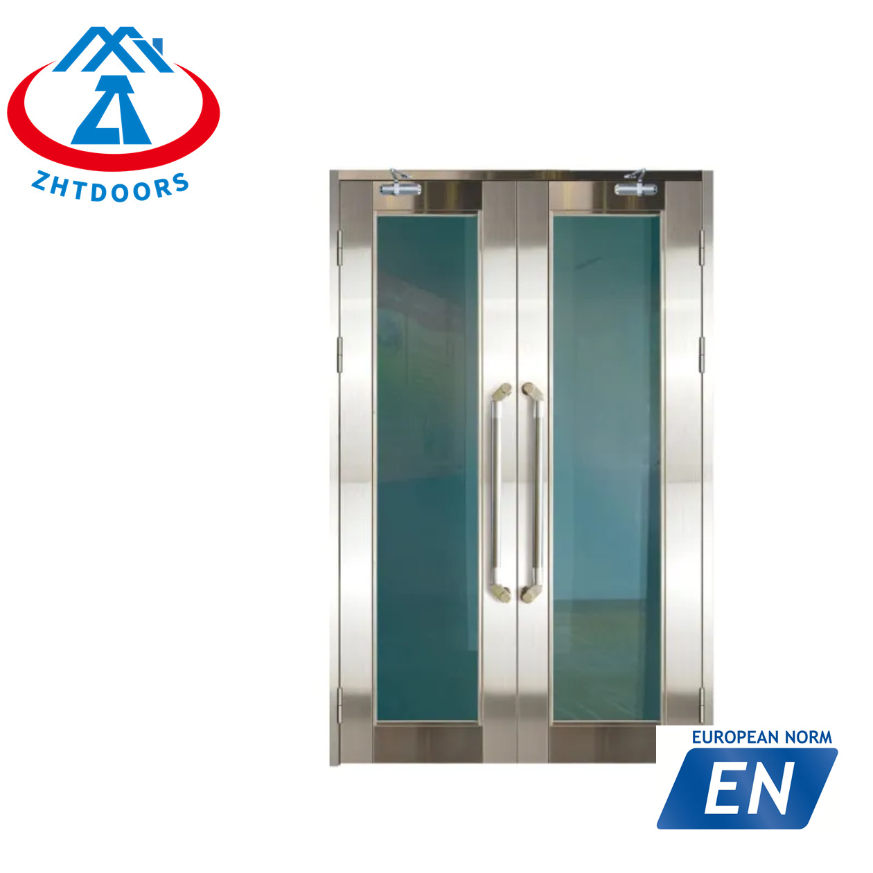 China Factory Manufacturer Commercial EN Approved 60 Minute Fire Resistant Doors