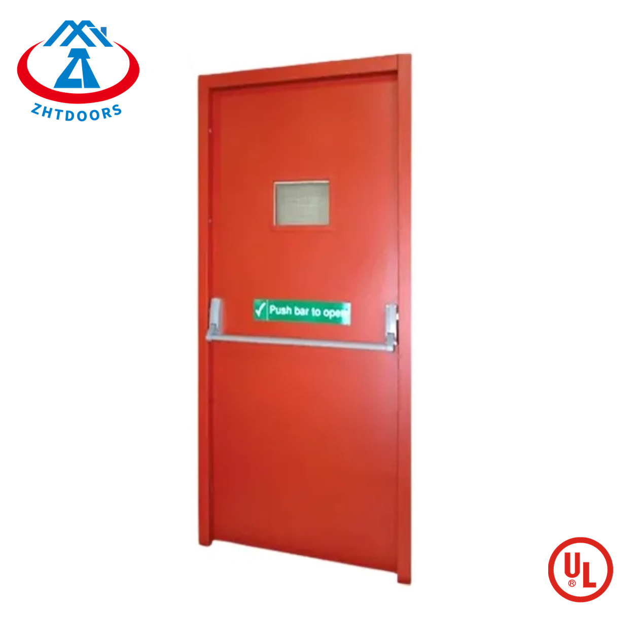 4x8 Automatic Fire Single Leaf Emergency Exit Doors 60 Minute UL Approve
