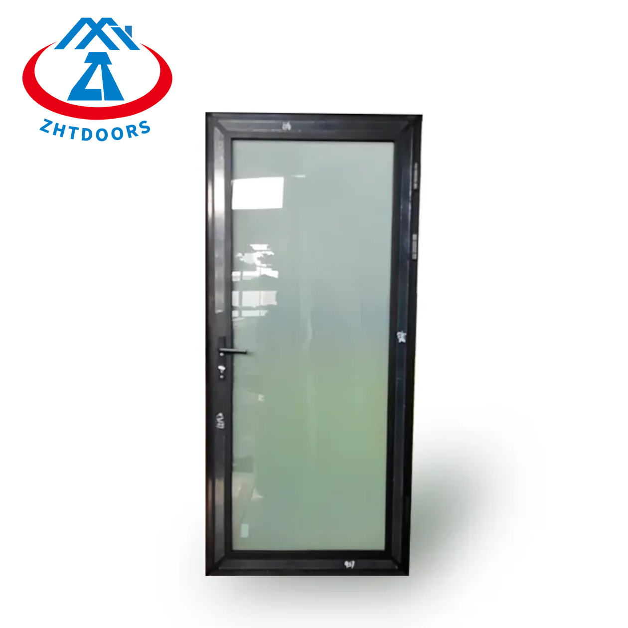 China Manufacturer Customize BS Approve emergency fire glass door 60 Mins