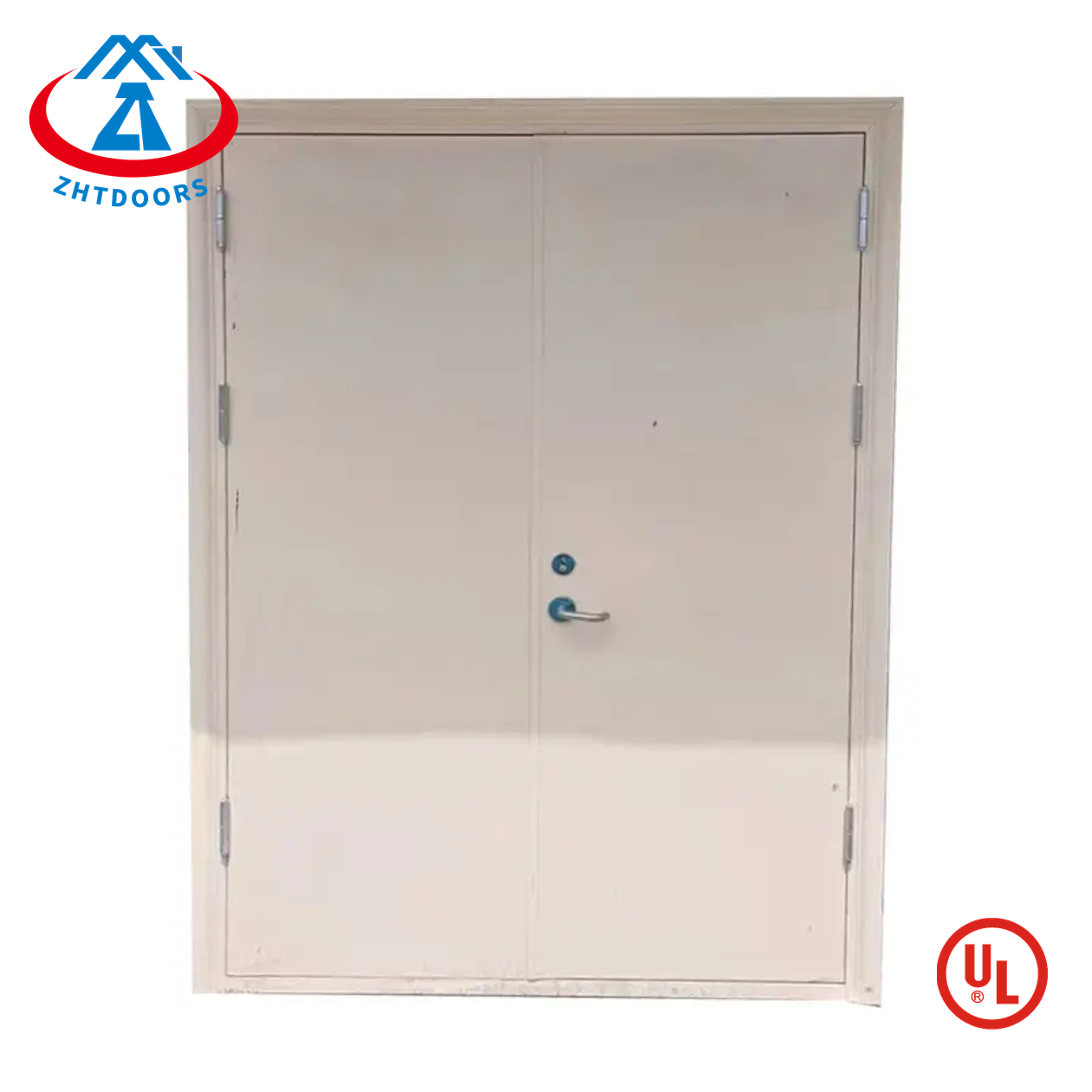 Fire Retardant and Noise Reduction UL Approve 120 min Interior Metal Fire Doors Rated
