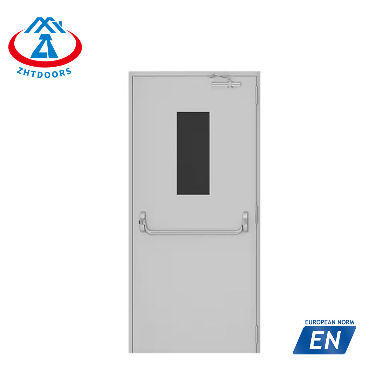 Trustworthy Factory Smart Door Lock Steel Metal Fire Proof Door EN Certified 30 Minutes