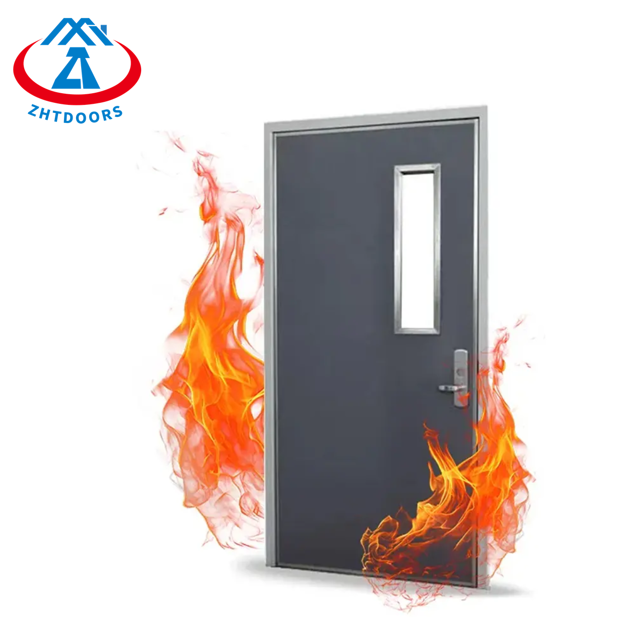 Foshan Factory Wholesale 180 Minutes AS Certified Fireproof Exit Door Steel