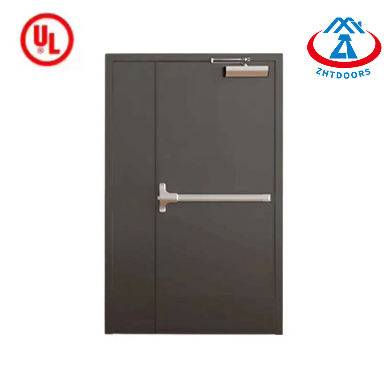 Fire rated interior doors no window modern style 90 minutes UL Certificate