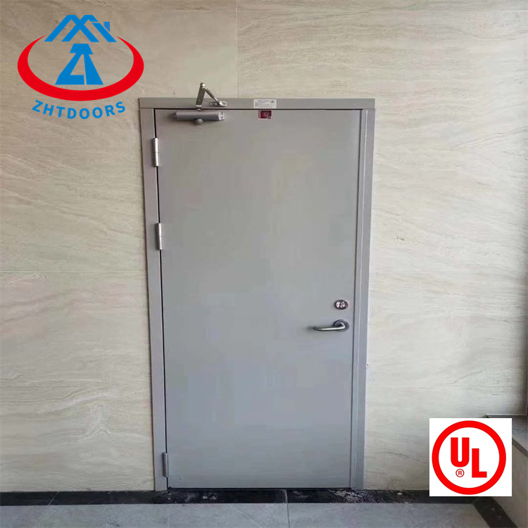 Custom sizes fire rated emergency escape door UL certified 90 minute steel