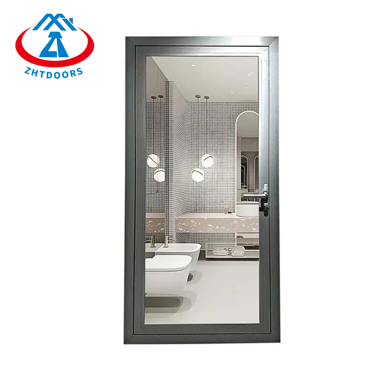 Wholesale Factory Price Durable Emergency Door Double Panel BS Standard 30 min