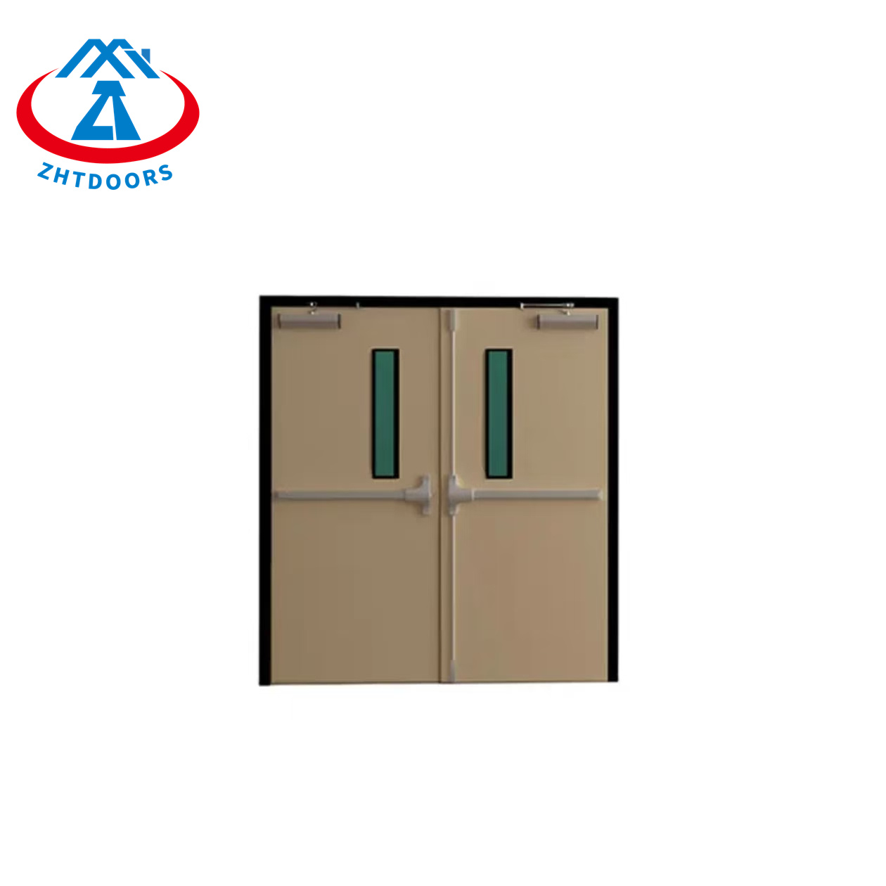 As certified 90 minute fireproof steel export doors professionally produced by Chinese manufacturers