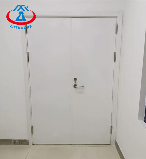 New design 2 hours commercial fire rated steel doors AS standard