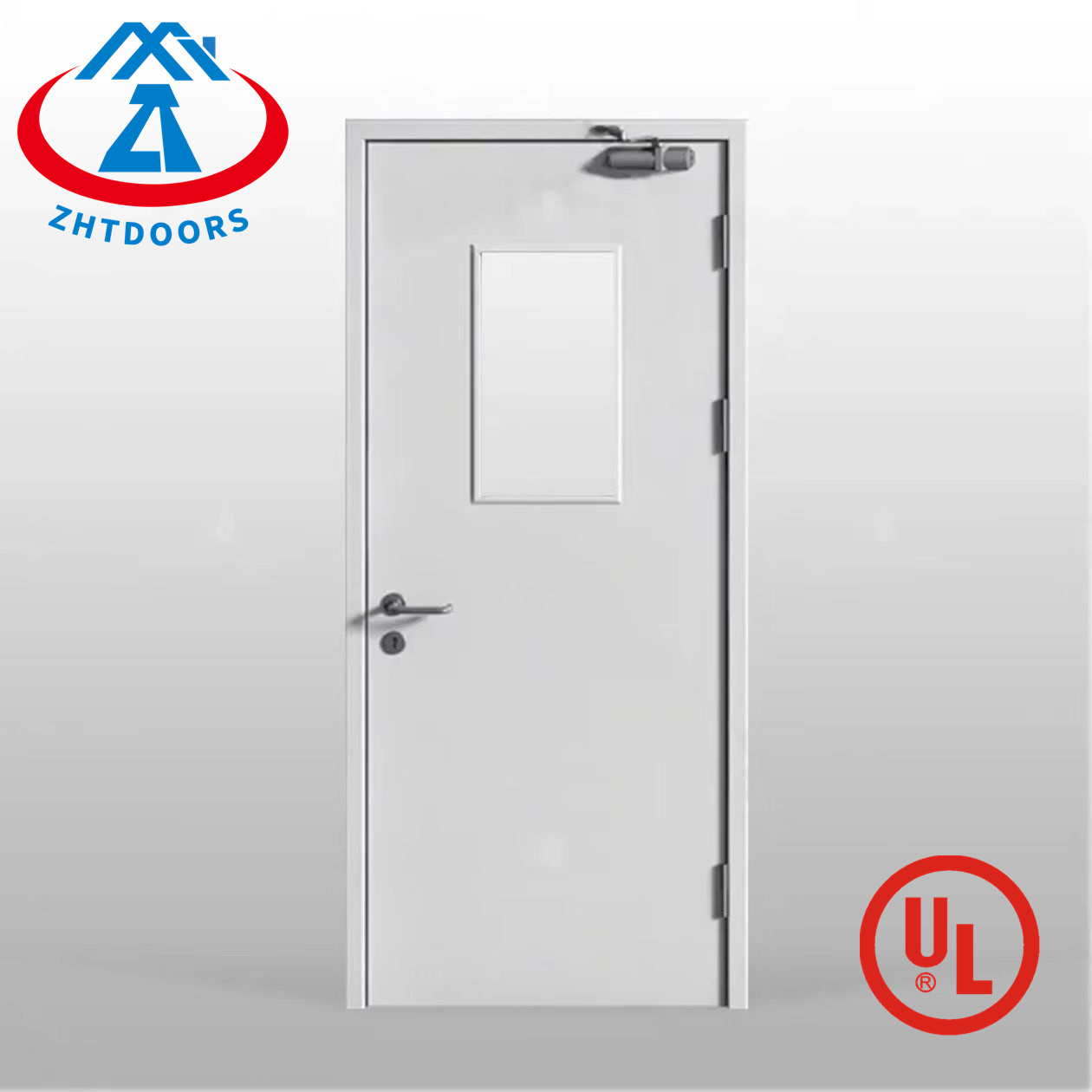 Common specifications UL approve fire resistant steel door 3 hours