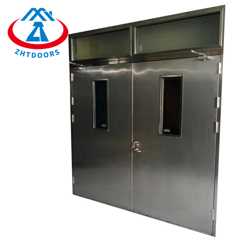 Multiple materials are available stainless steel fire rateddoors AS approve 30 minute
