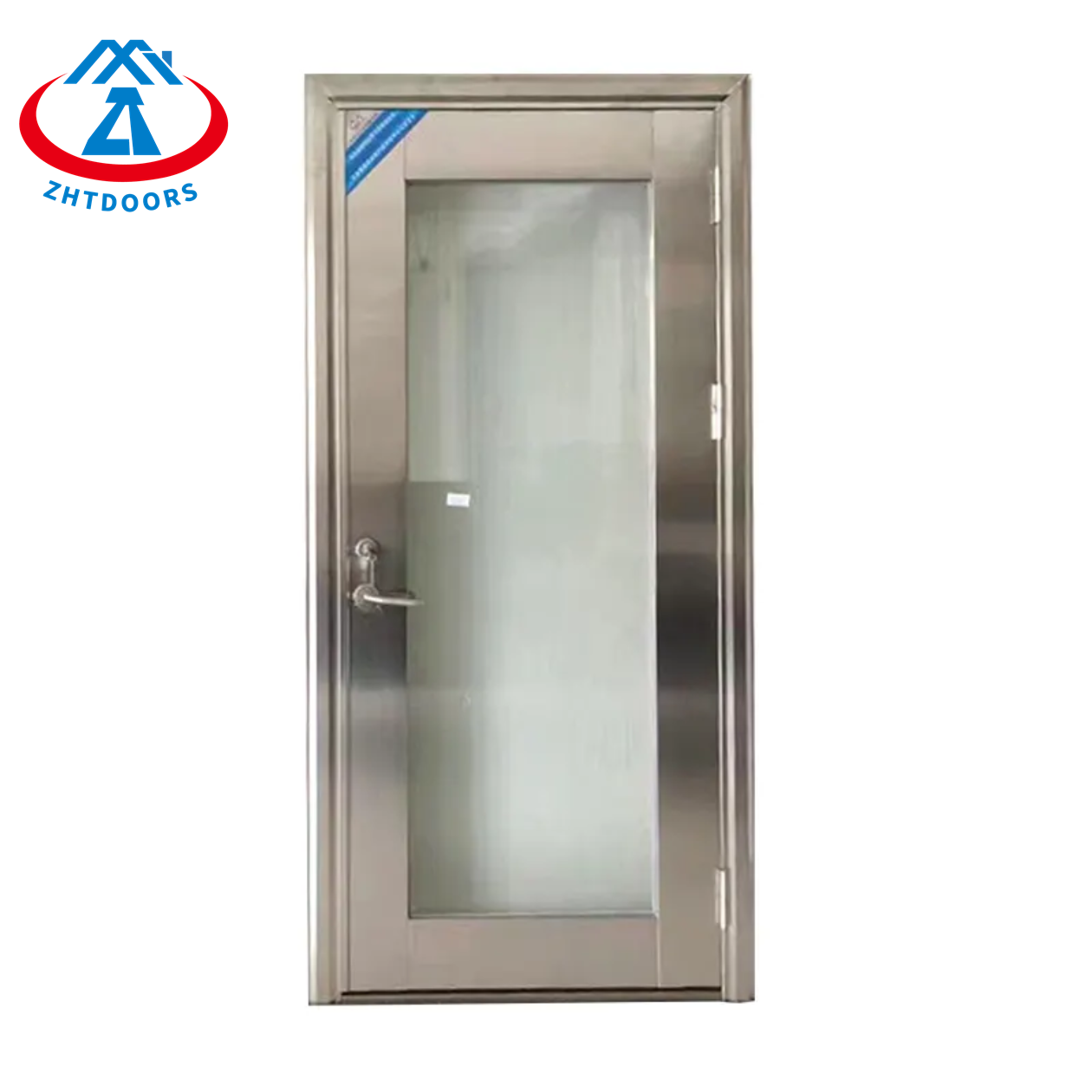 Heat-resistant and heat insulating BS standard 60 min fire exit glass door