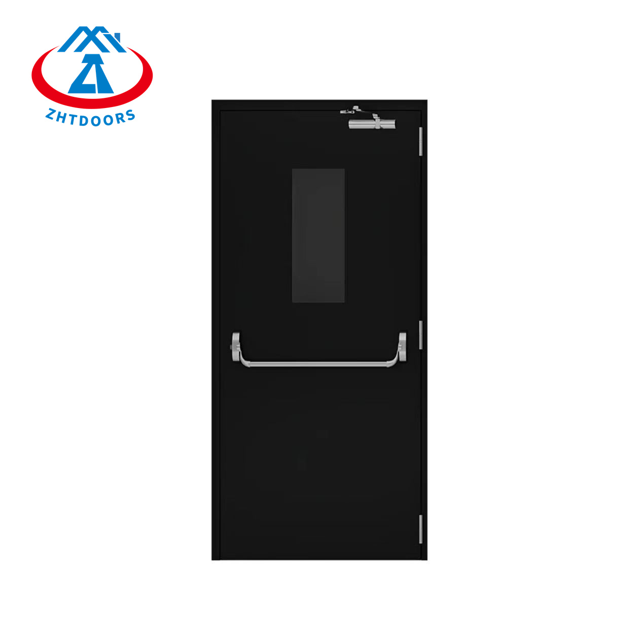 Cheap Economical BS Standard 60 Minute Galvanized Fire Safety Exit Steel Door