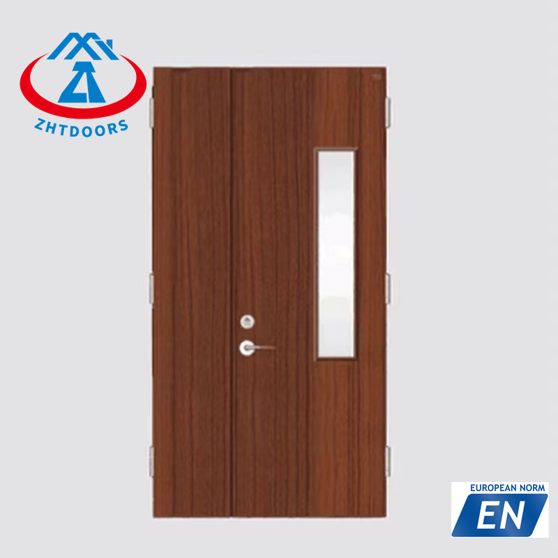 Modern new style fireproof door 1h with electric lock EN approve