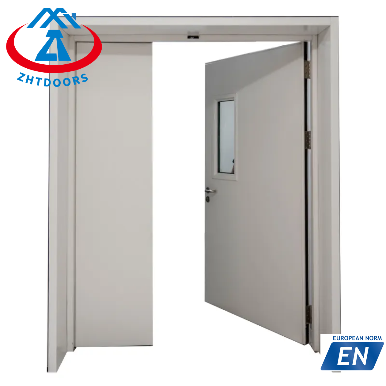 2400mm*2400mm emergency exit fire safety fire door EN certification for 1 hour