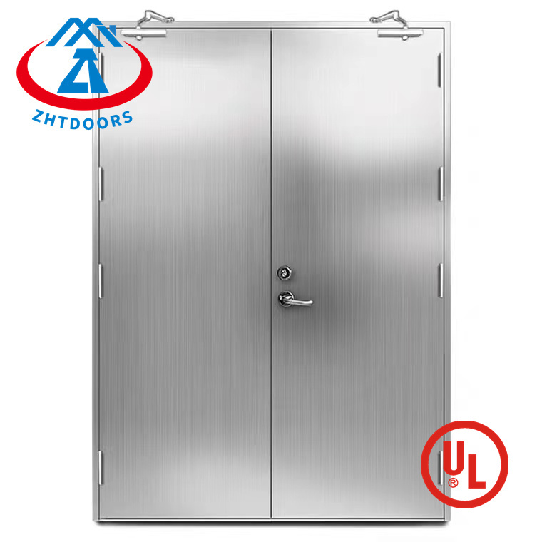 High Hardness UL Standard 1 Hour Stainless Fire Rated Steel Doors