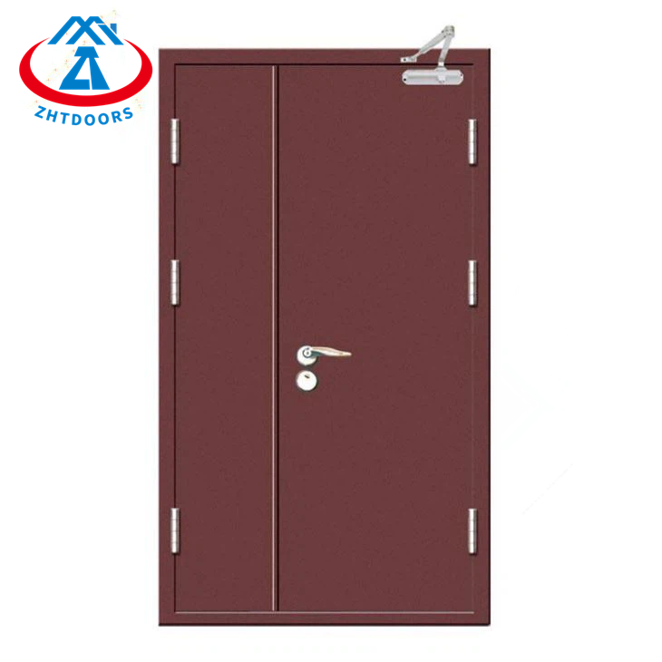 High Quality Source BS Standard 90 Minute Double Steel Fire Door