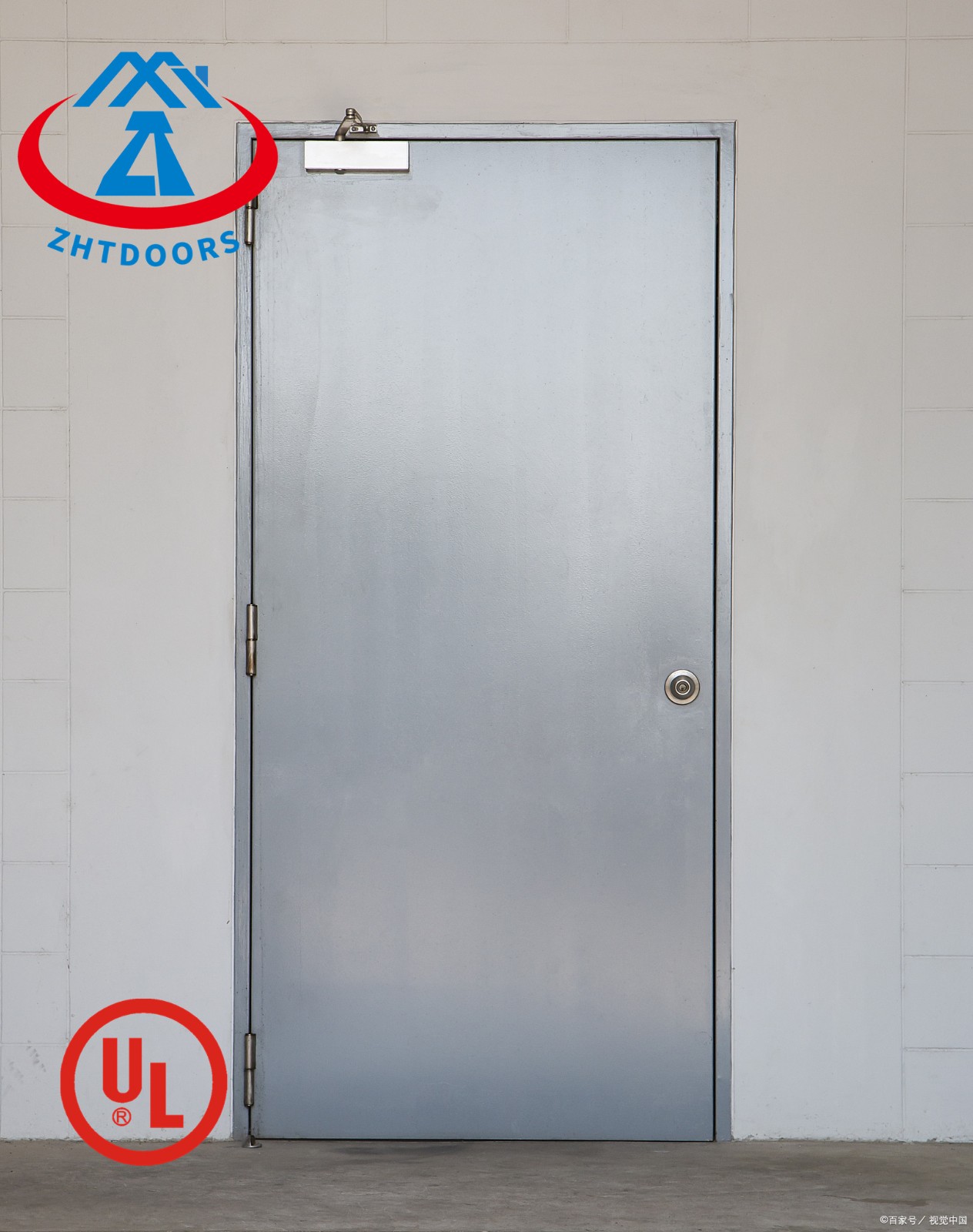 product-Customized 90 Minute UL Certified Good Quality Fire Safety Door-Zhongtai-img