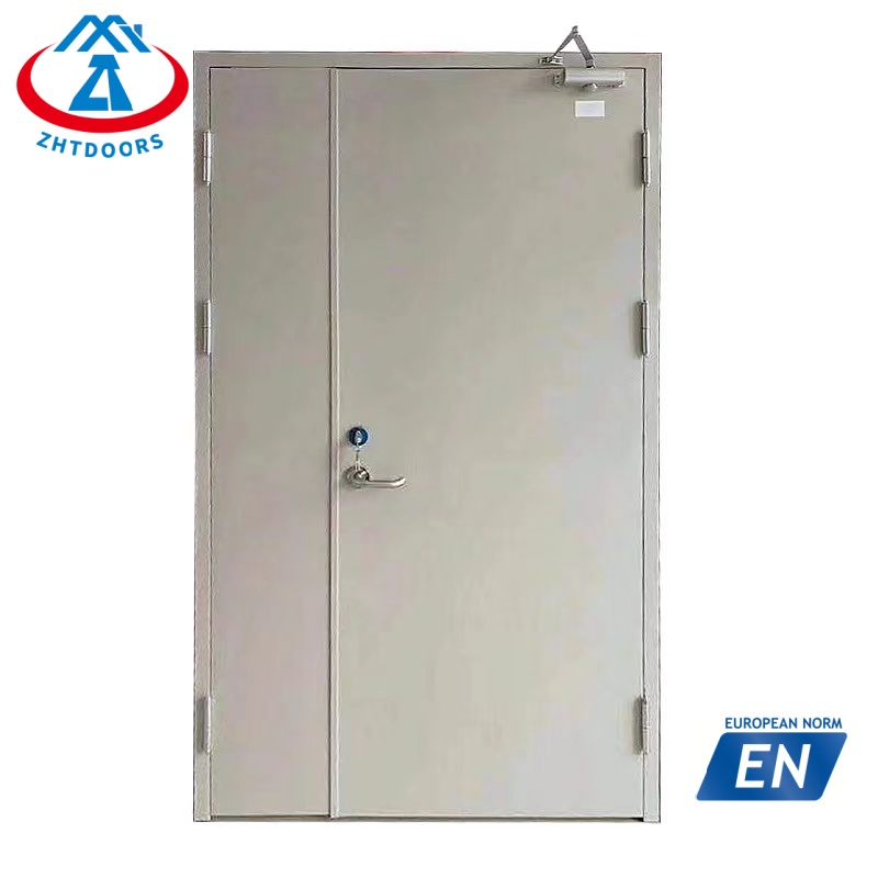 Modern Stylish EN Standard Metal Fire Proof Rated Emergency Door 30 Minute