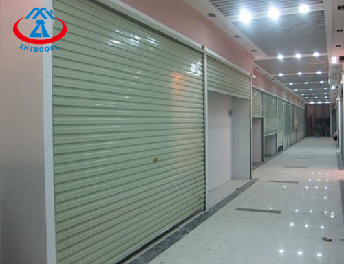 Customized Steel Electric Control Electric Roller Fire Rated Shutters Door