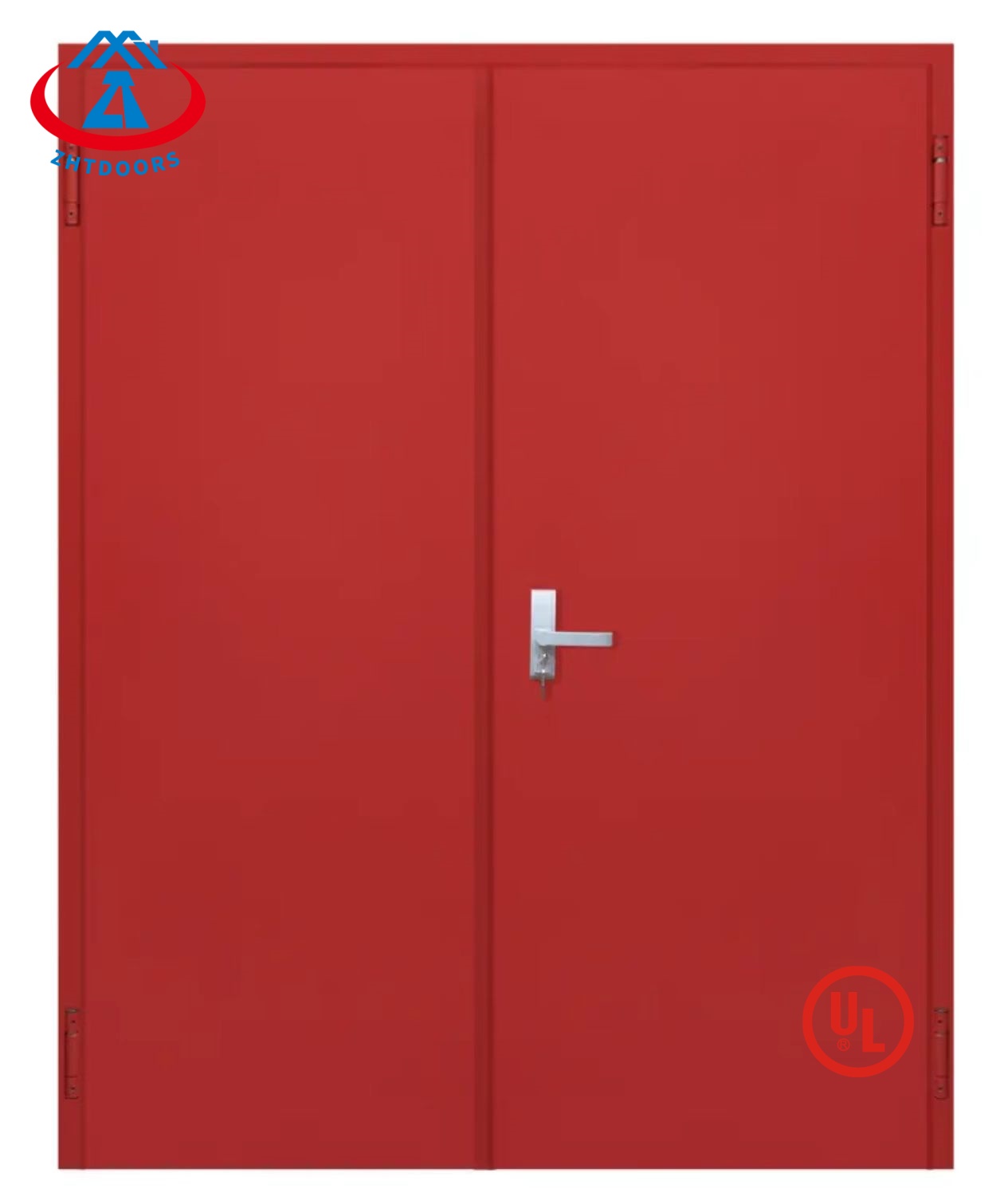 China Honest Seller Security Door Metal Fire Resistant Door UL Standard 90 Minute