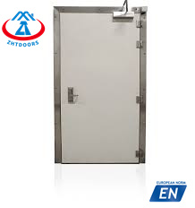 China manufacturer factory fire safety doors EN approve 30 min fire exit doors
