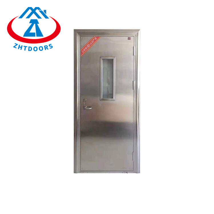 product-Zhongtai-Professional manufacturer 90 minute stainless steel fireproof door BS certification