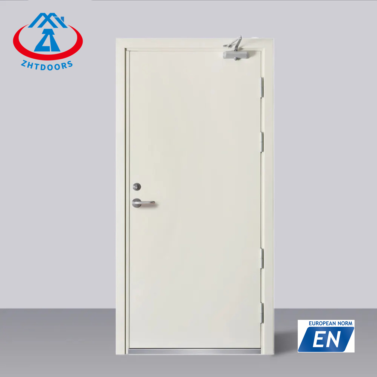 High Quality EN Certified 90 Minute Hollow Metal Fire Rated Steel Door