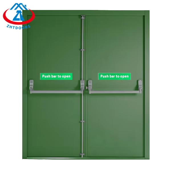 Excellent Supplier Steel Fire Exit Rated Doors Panel Design BS Standard 90 Minute