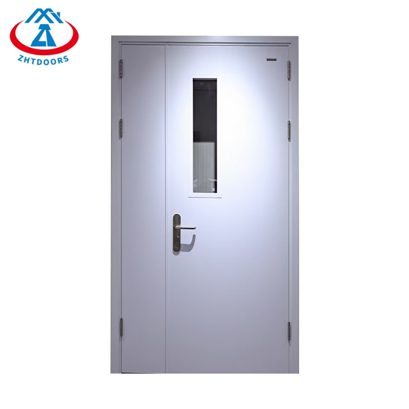 Foshan Insulation Security Fire Proof Doors BS Certificate 90 Minute
