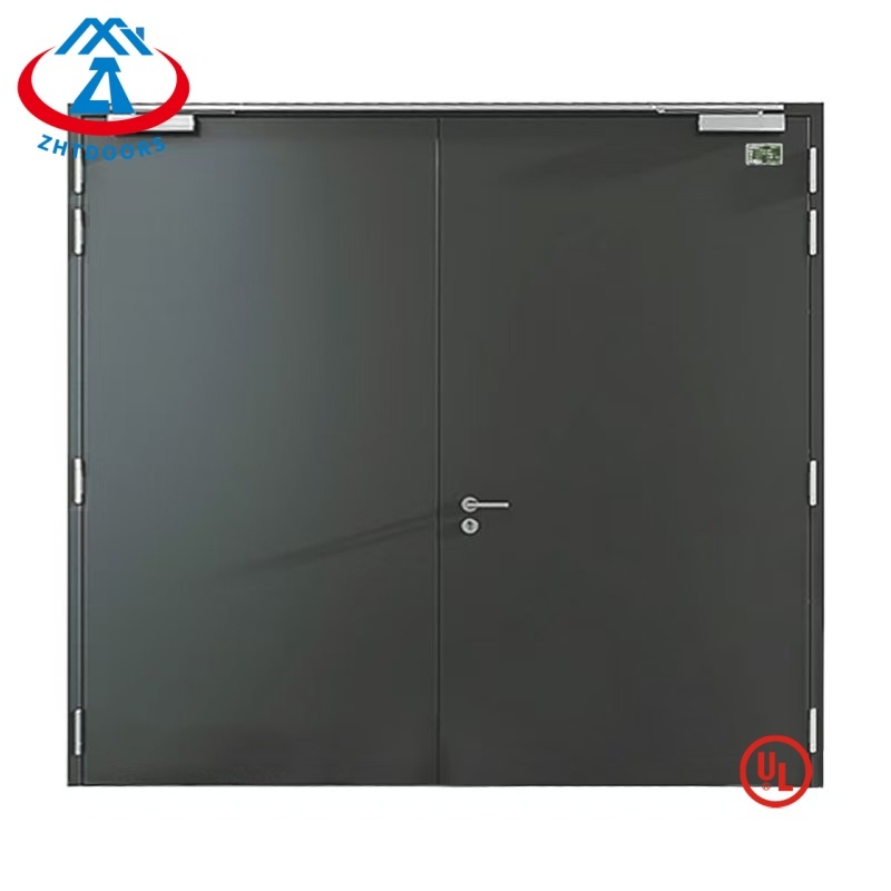 product-Thickened Material Metal Fire Exit Doors Steel UL Standard 60 Minute-Zhongtai-img