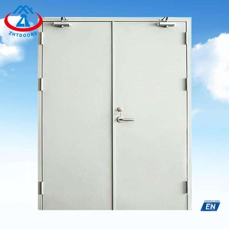 Wholesale China Factory EN Certificated Metal Fire Rated Proof Safe Door 60 Min
