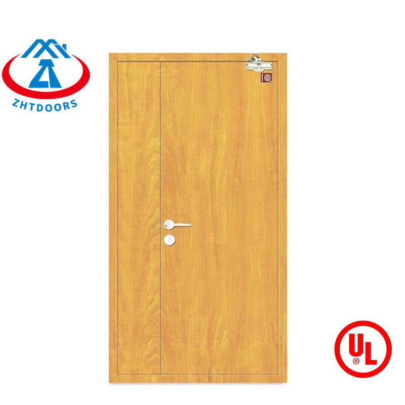Professional Manufacturers 120 Minutes UL Certified Fire Proof Resistant Metal Rated Door