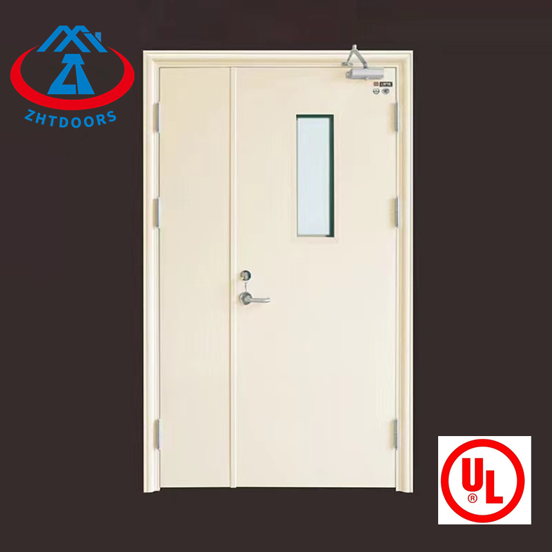 product-Factory Customized UL Standard 60 min Doors Fire Industrial Fire Proof Doors-Zhongtai-img