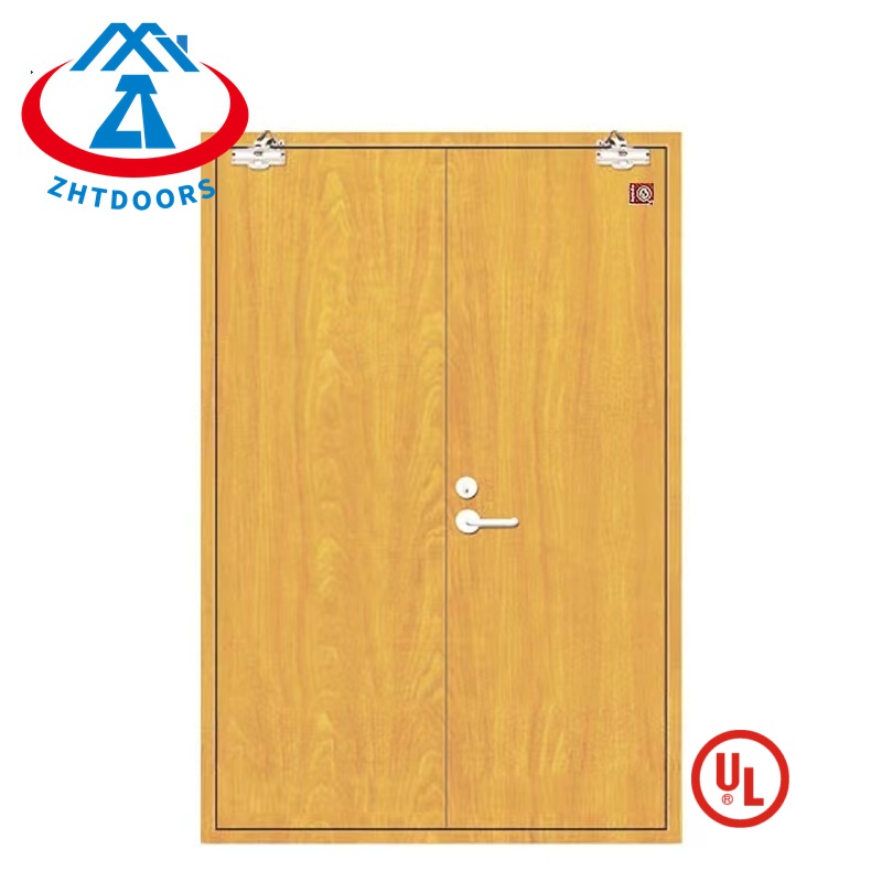 Reasonable price UL certified anti fire rated exit doors 180 minutes