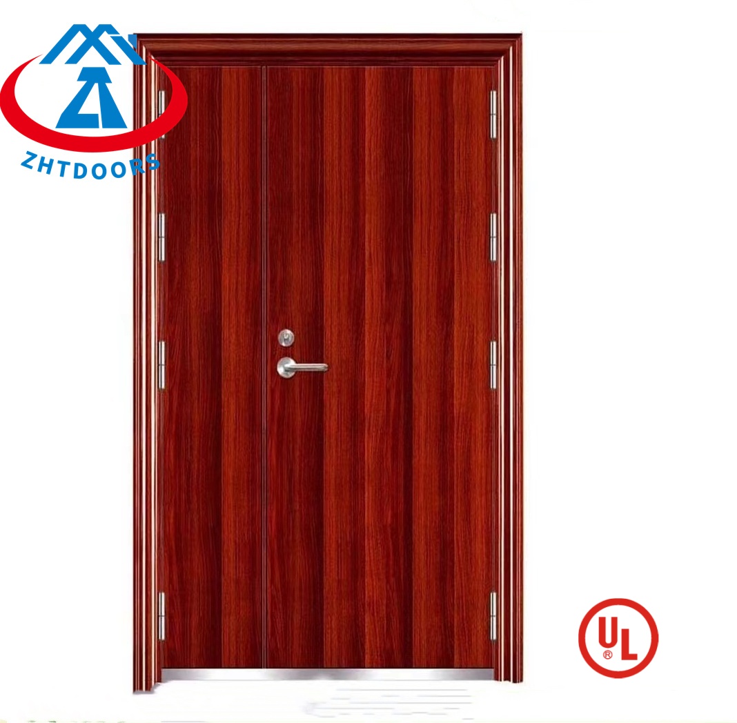 High temperature resistant UL Approve 3 hours fire rated commercial doors