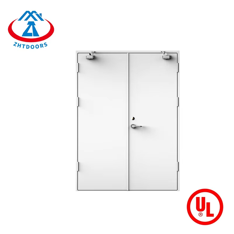 Manufacturer Wholesale UL Standard 120 Minutes Double Fire Emergency Safety Door