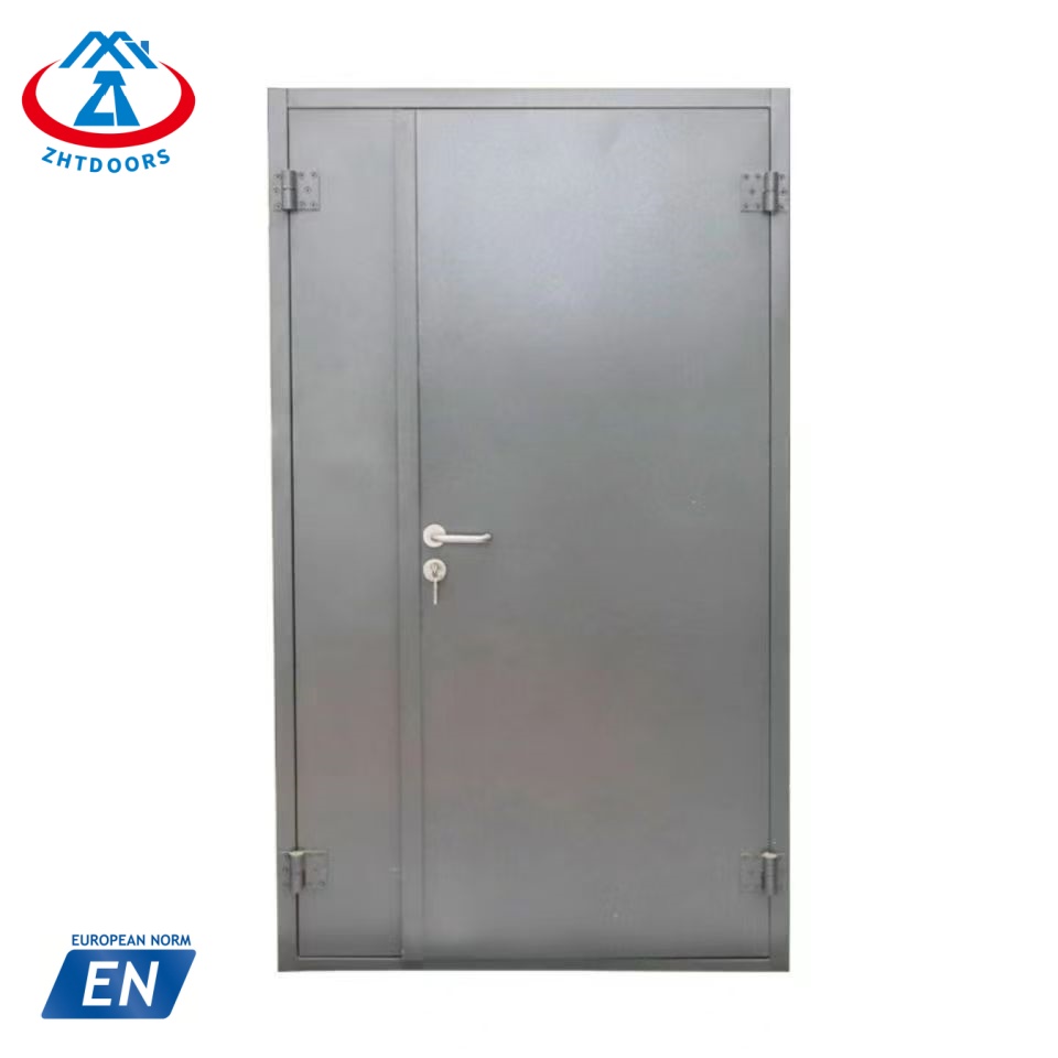 Modern Simple 1 Hour Emergency Escape Steel Fire Door EN Approve