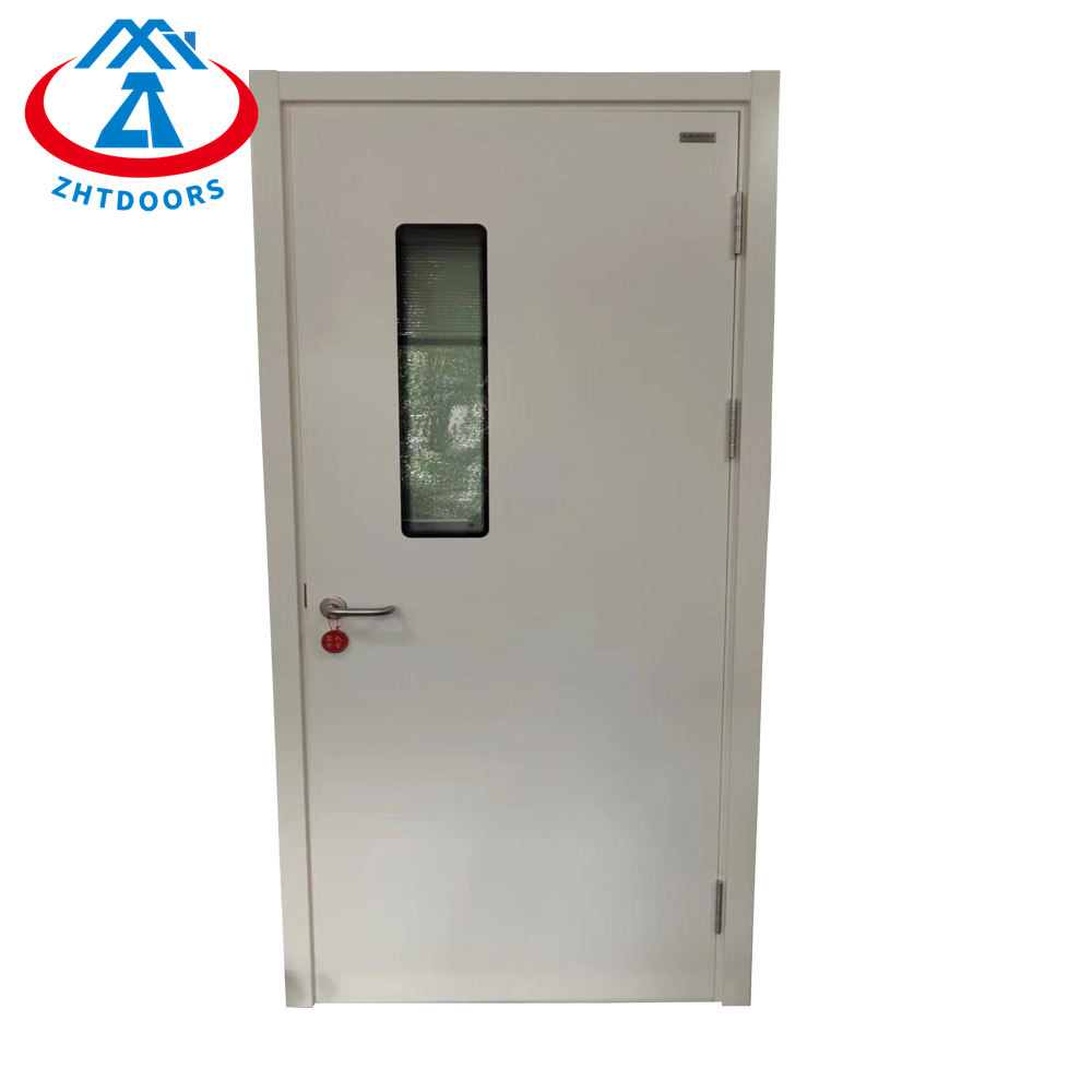 Professional Supplier Modern Security Fireproof Metal Steel Door BS Approve 3 Hours Exit Fire Doors