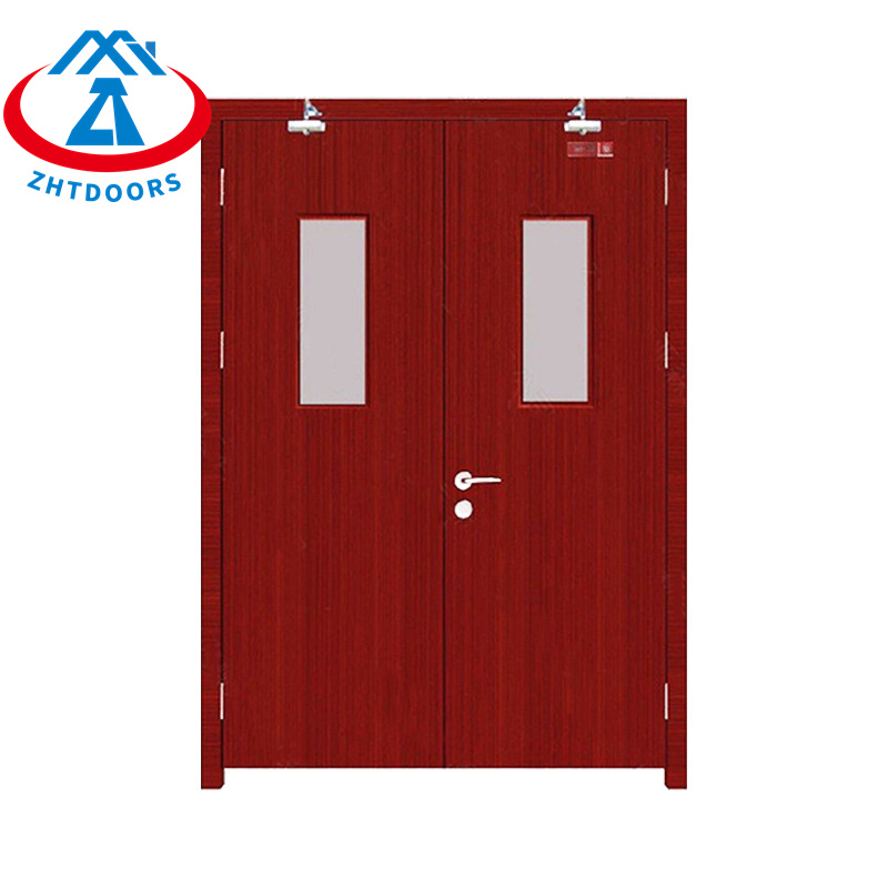 product-Professional manufacturer BS standard 30 minutes security steel metal fire rated doors-Zhong