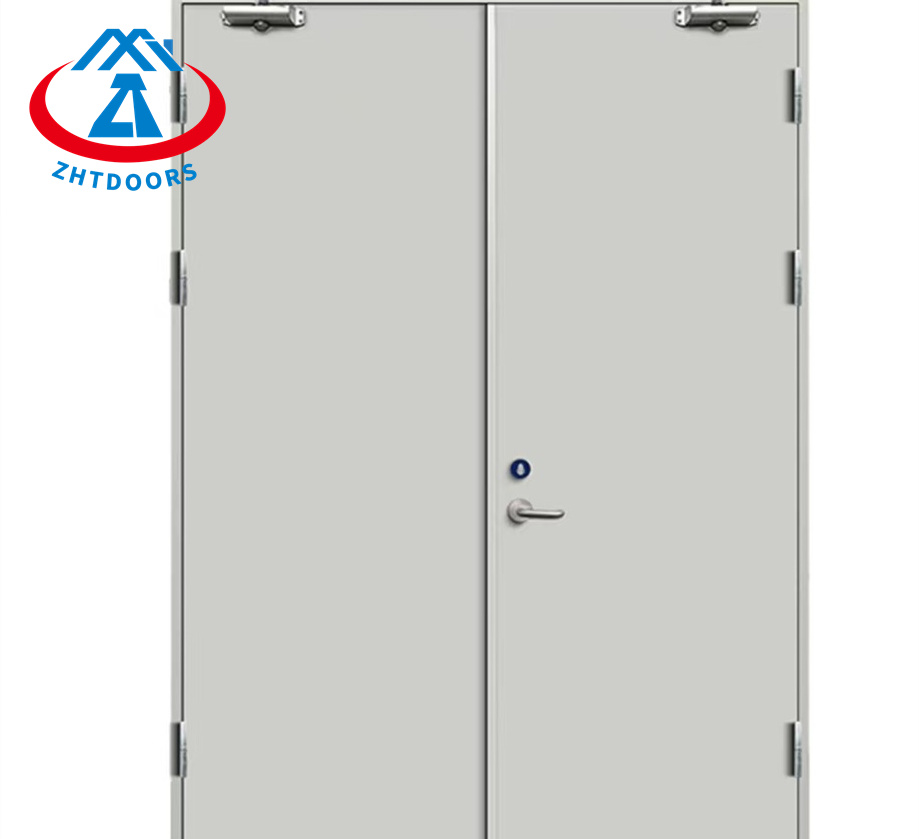 Modern Technology 30 min BS Approve Industrial Door Fire Proof Rated Doors
