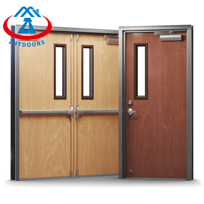 Economical AS Certificate 90 Minutes Double SIngle Steel Fire Door